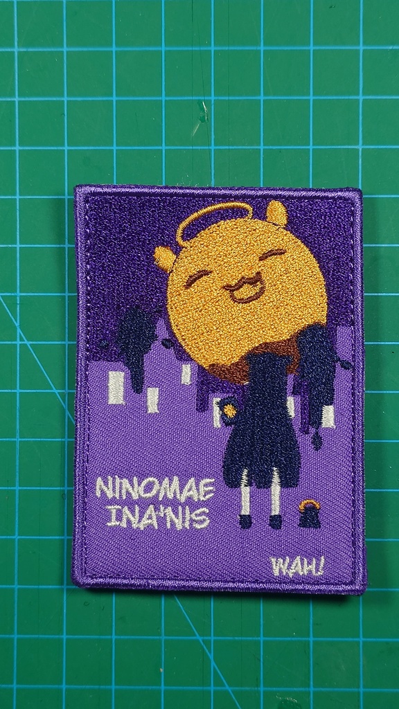 Patch "HoloLiveEN Mascot" Ninomae Ina'nis - Moon TAKO, TAKOYAKI