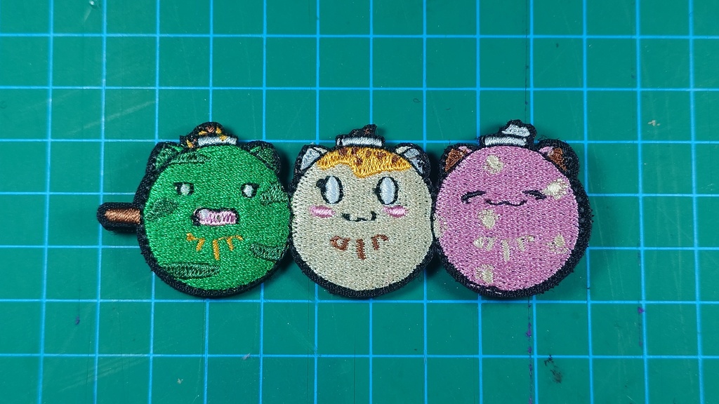 Patch HOLOLIVE 5th SSRB Patch, shishirobotan fans だんごDango