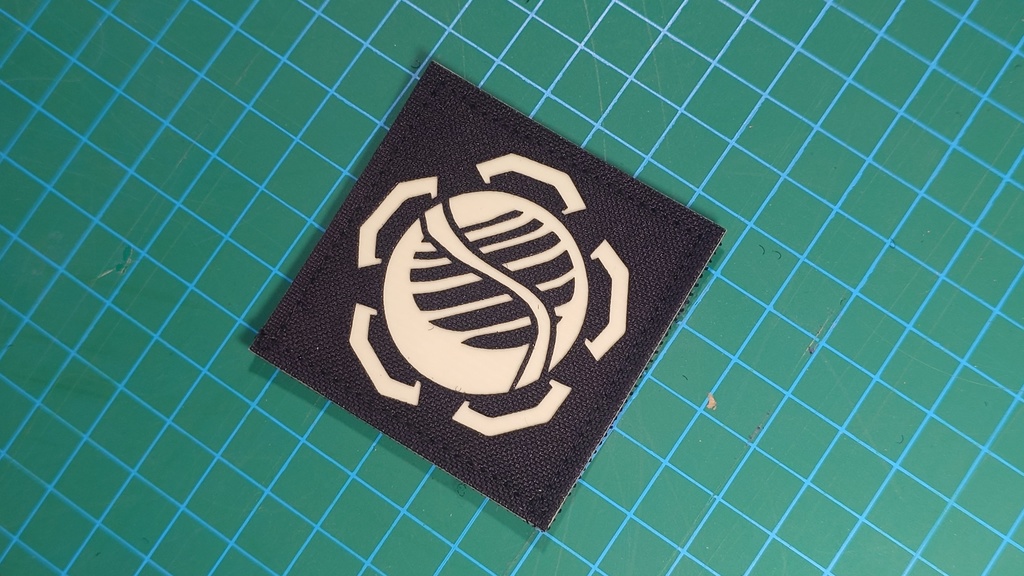 Noctilucous Patch ヘイロー HALO LOGO Noctilucous Tactical Rubber Hook Patch =1=