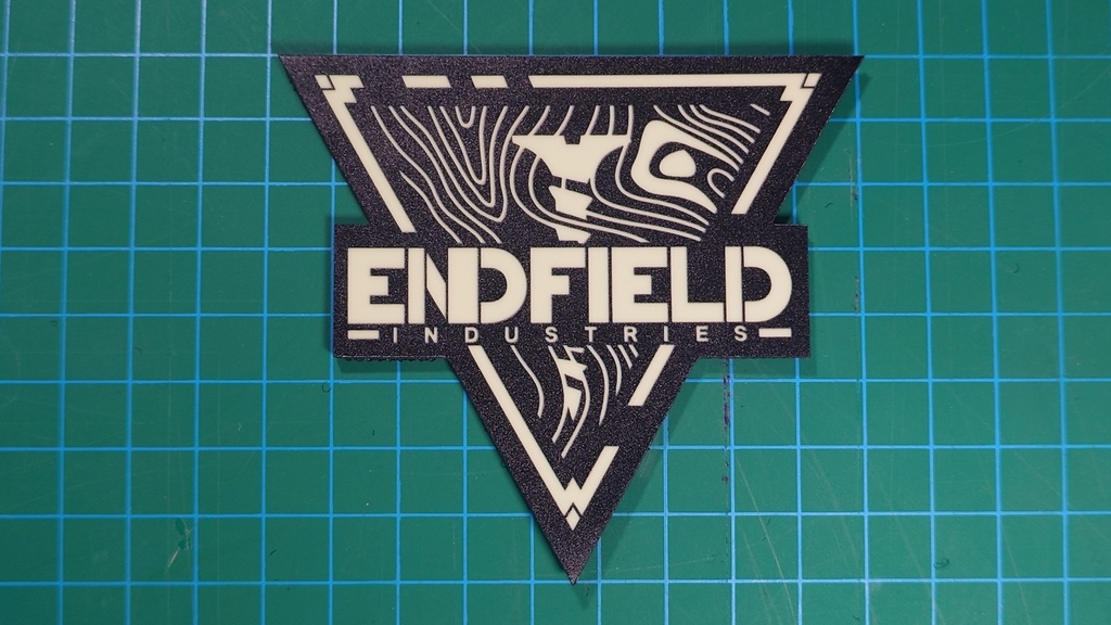 Noctilucous Patch アークナイツ エンドフィールド LOGO Noctilucous Tactical Rubber Hook Patch =1=