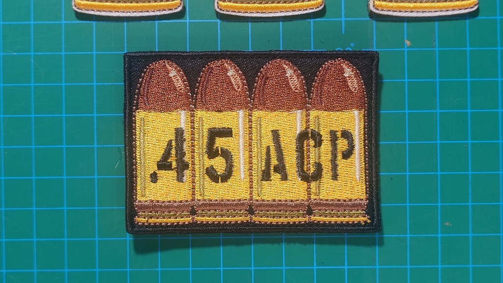 Bullet patch 9mm and .45