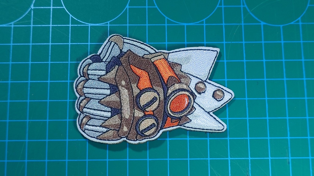 HOLOLIVE EN 4 hololive Justice" Gigi Murin " gloves Patch