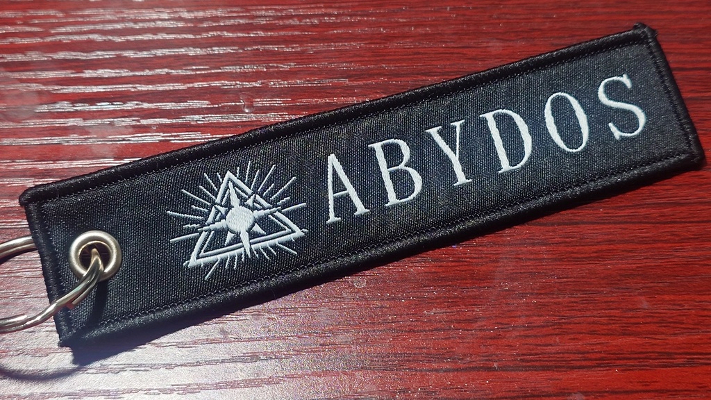 Blue Archive 蔚藍檔案 13x3cm Embroidery pendant jet tag =5=