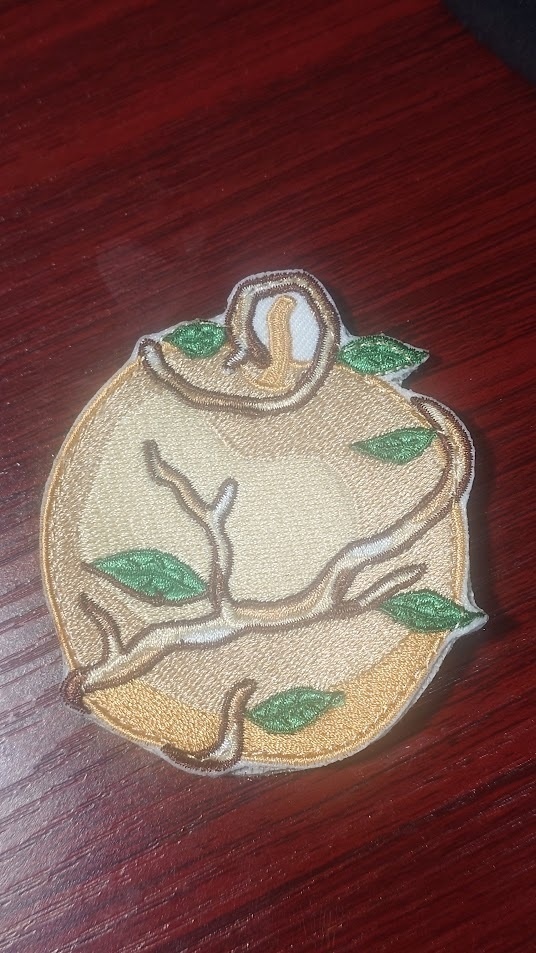 HOLOLIVE EN 2nd HoloCouncil " Ceres Fauna " Golden Apple Patch