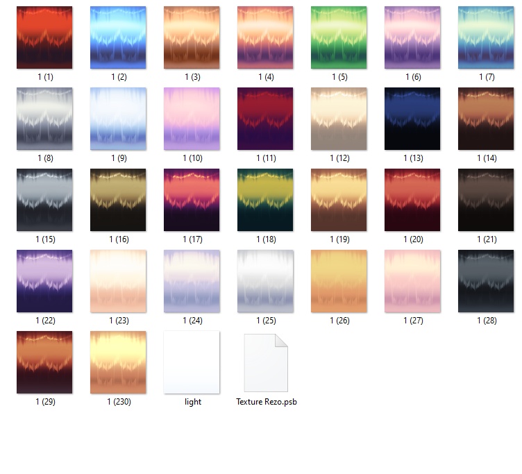 (commercial) Texture Pack: Hair and Eyes