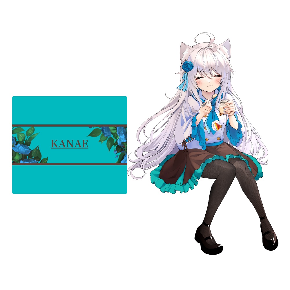 お座りアクリルフィギュア(カナエ)