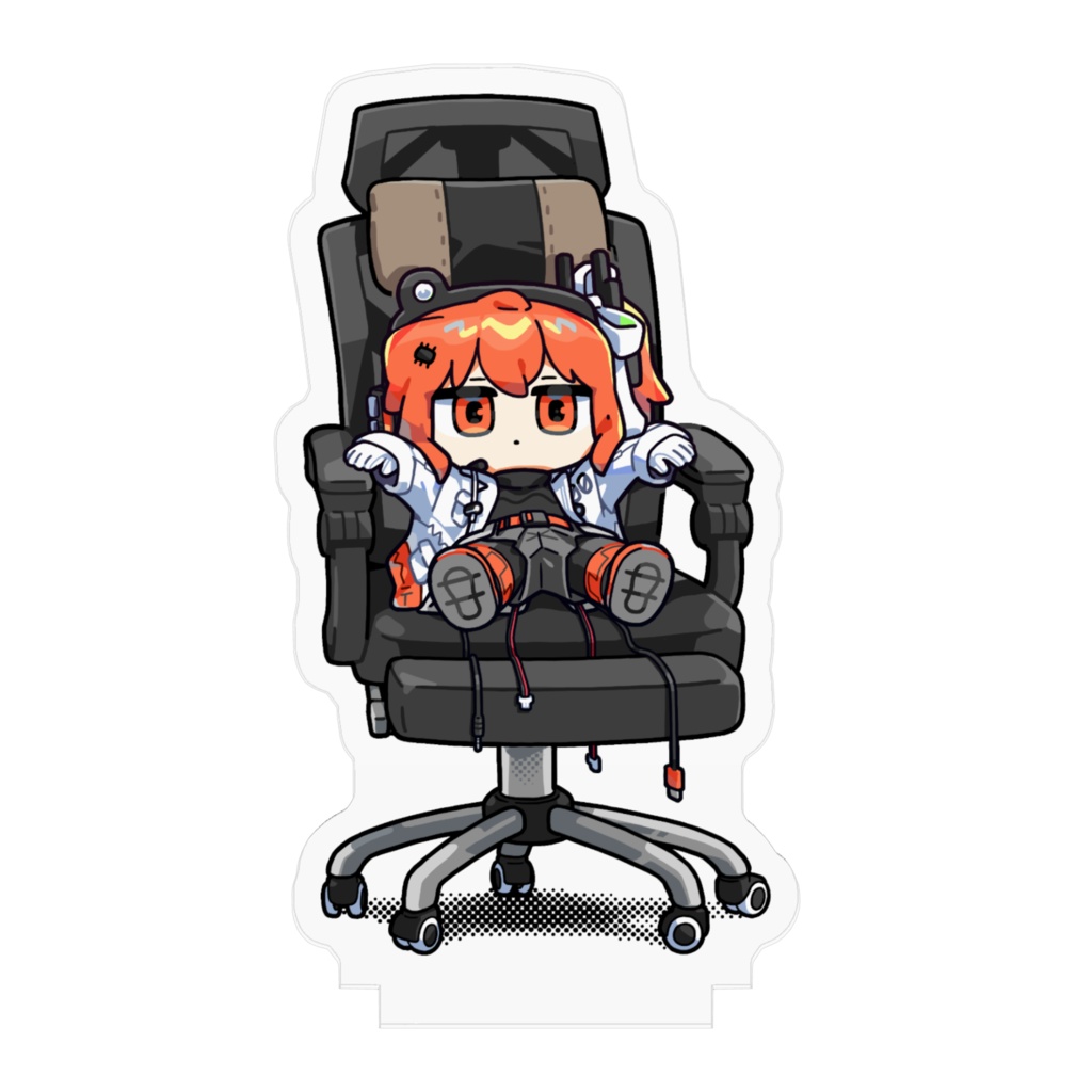 すわってる 足立レイアクリルスタンド