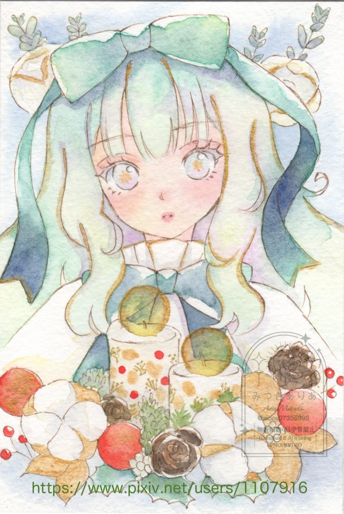 クリスマス原画