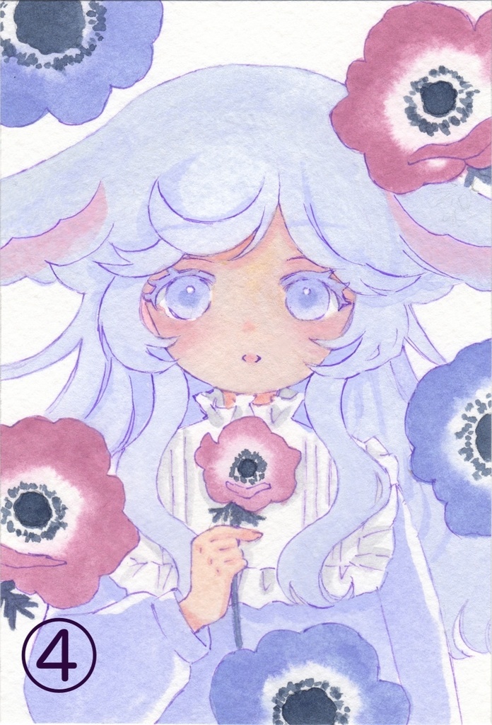 ポストカードサイズ原画【バリエーション有り】