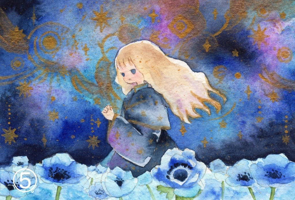 ポストカードサイズ原画【バリエーション有り】