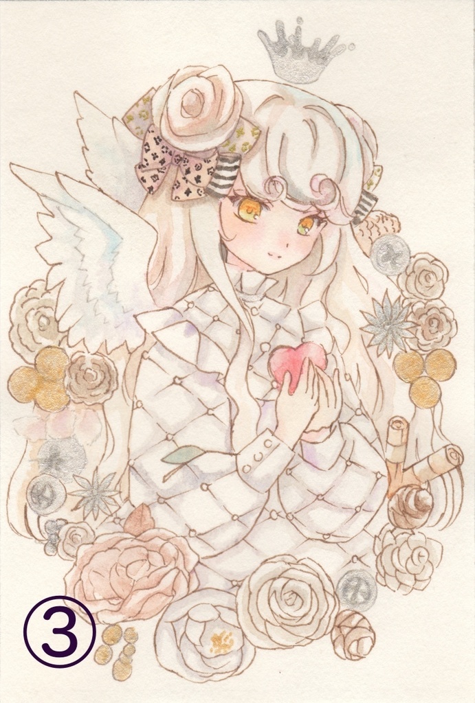 ポストカードサイズ原画【バリエーション有り】