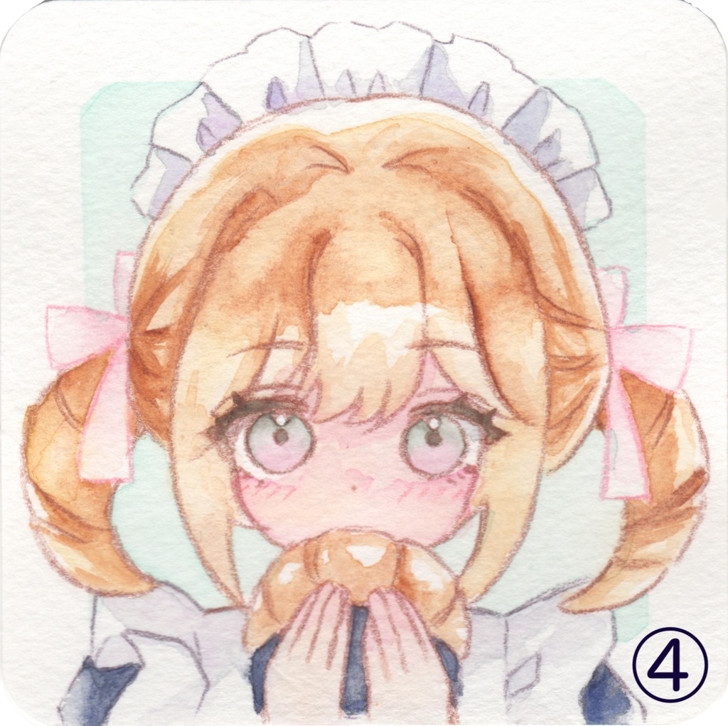 ミニ原画 てのひらペーパー原画【バリエーション有り】