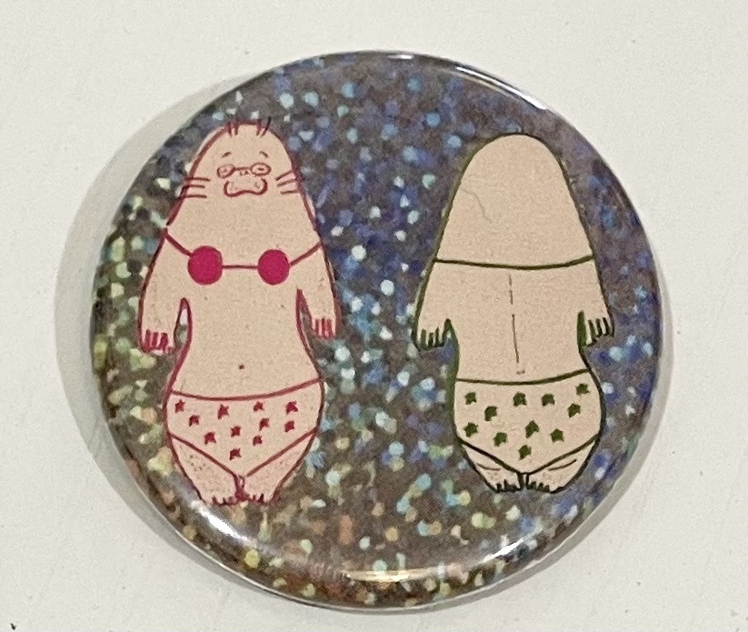 【缶バッジ】まむアザラシ ※小さめサイズ