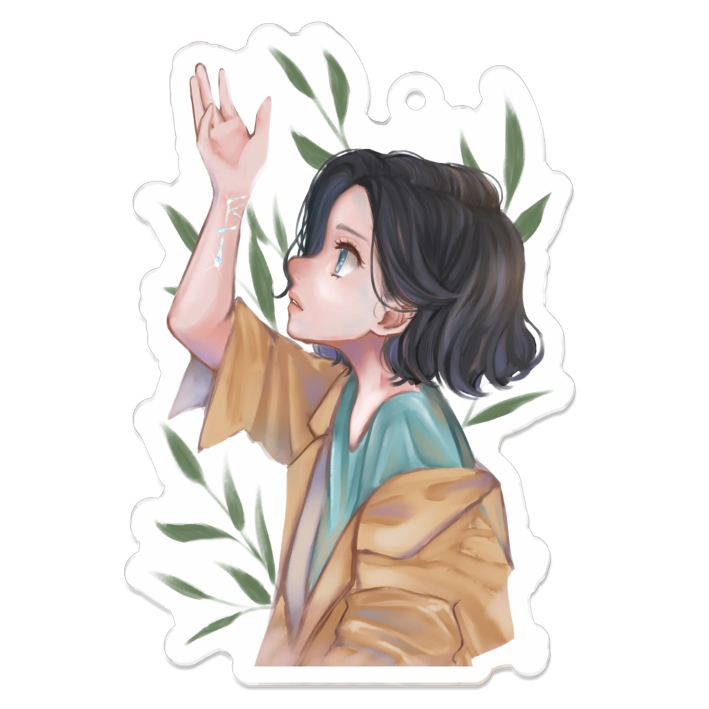 横顔 アクキー