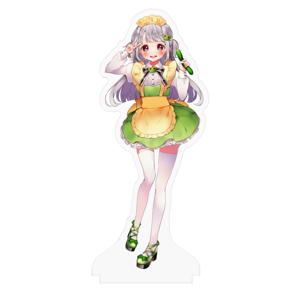 逢坂きゅうり。初期立ち絵アクリルスタンド