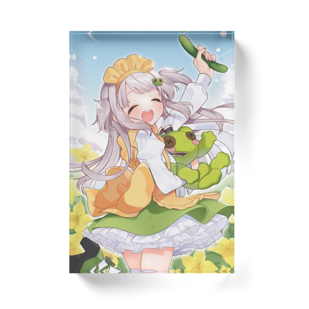 逢坂きゅうり。5周年記念 アクリルブロック