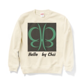 Hello by Chiiロゴスウェット