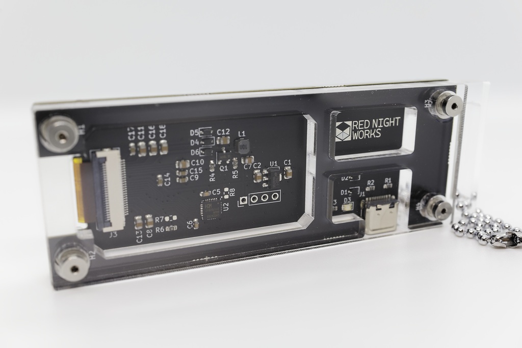 絵が変えられるアクリルキーホルダー「RNW02」