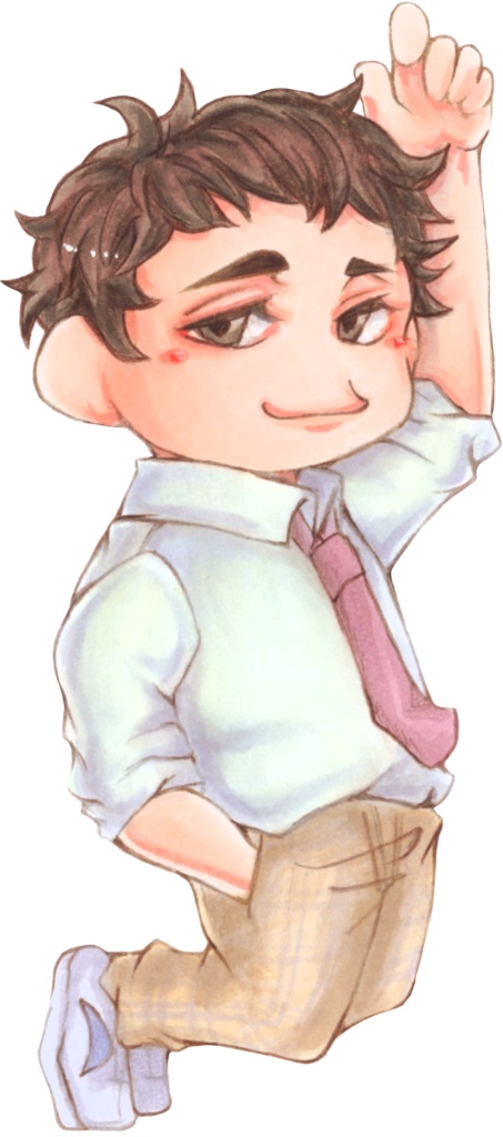 ★値下げ【HQ】連結アクリルチャーム 青城3年