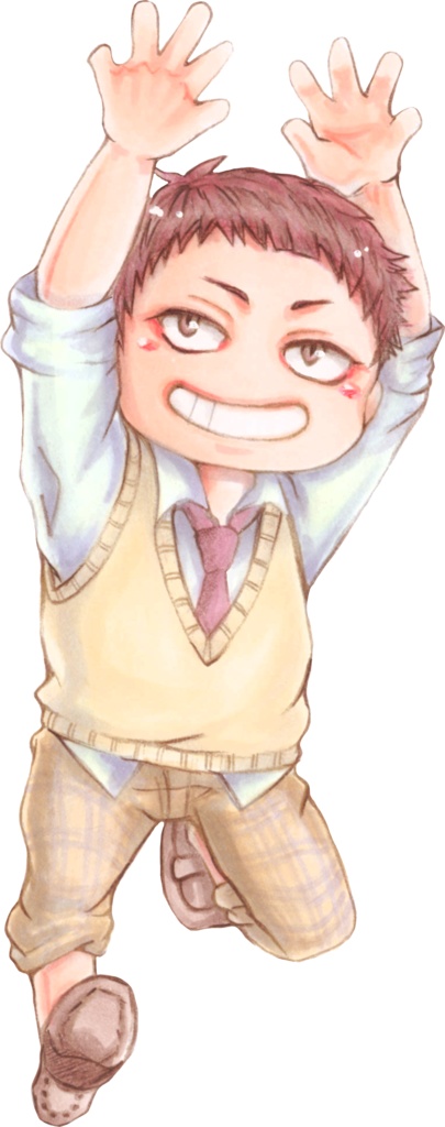 ★値下げ【HQ】連結アクリルチャーム 青城3年