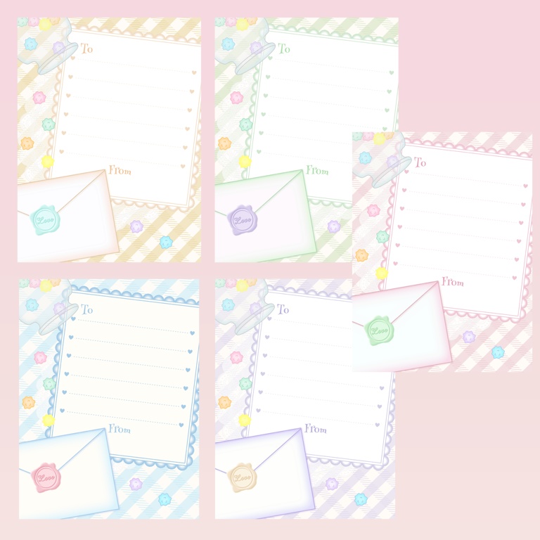 お手紙こんぺいとう