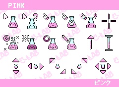 マウスカーソル 【🧪 化学 テーマ!】- Chemistry Animated Mouse Cursor 『6 Color's 』