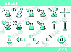 マウスカーソル 【🧪 化学 テーマ！】- Chemistry Animated Mouse Cursor 『6 Color's 』
