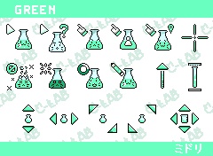 マウスカーソル 【🧪 化学 テーマ!】- Chemistry Animated Mouse Cursor 『6 Color's 』