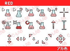 マウスカーソル 【🧪 化学 テーマ!】- Chemistry Animated Mouse Cursor 『6 Color's 』