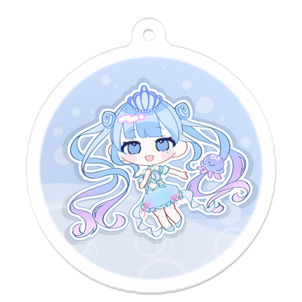 海月くらげ アクリルキーホルダー