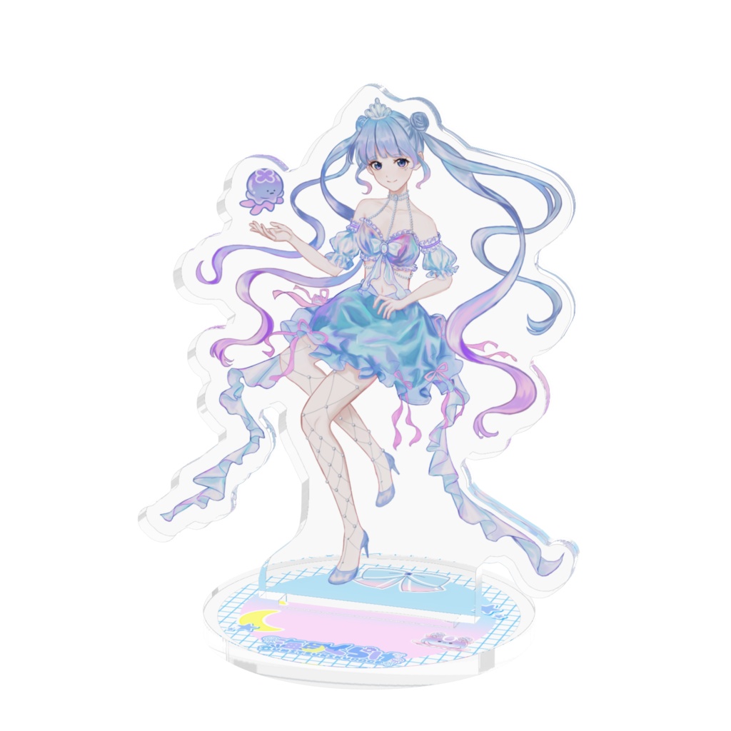 海月くらげ お姫様衣装アクリルスタンド