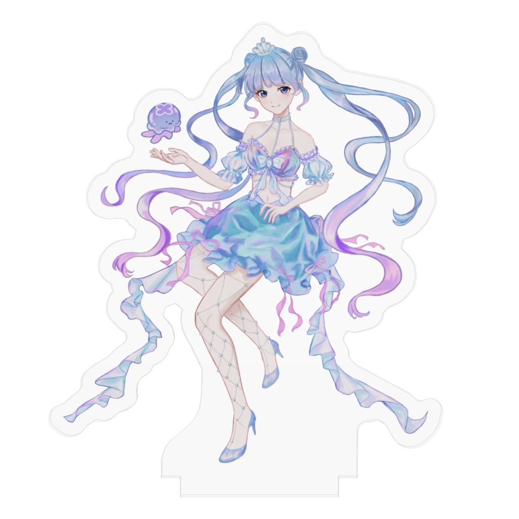 海月くらげ お姫様衣装アクリルスタンド