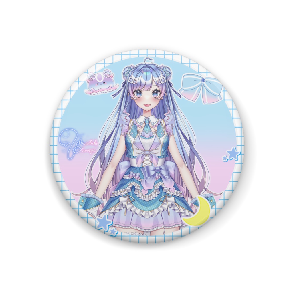 海月くらげ アイドル衣装缶バッジ