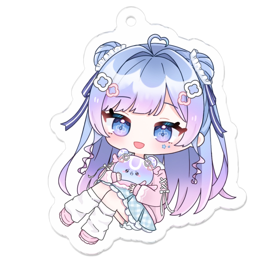 海月くらげSDイラスト アクリルキーホルダー