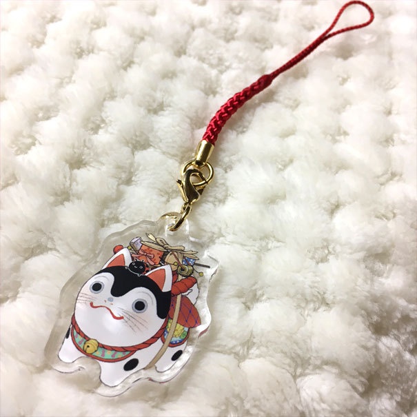 いぬはりことてんとうむしのアクリルキーホルダー