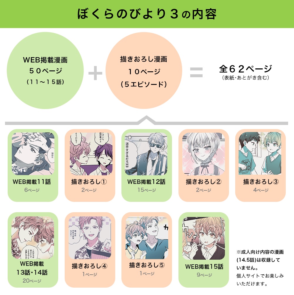 PDF〉漫画・ぼくらのびより3