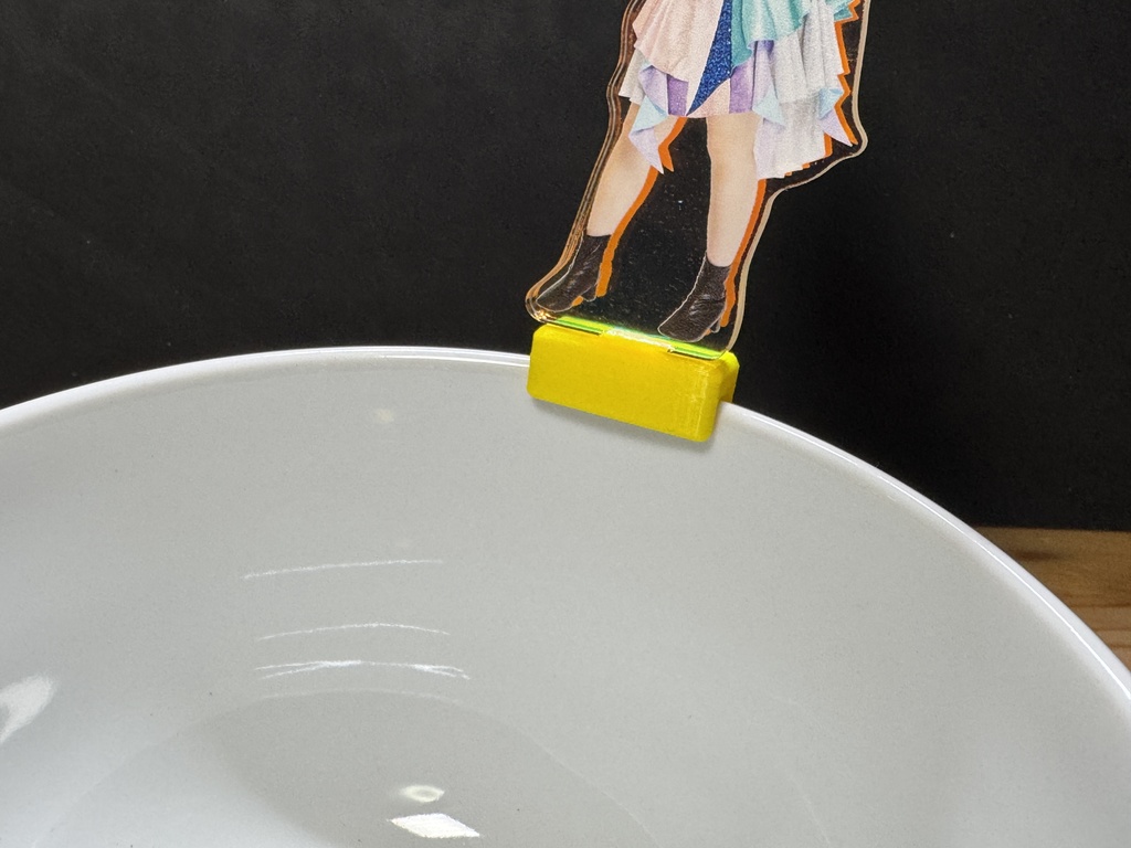 【印刷品】食器用アクスタスタンド