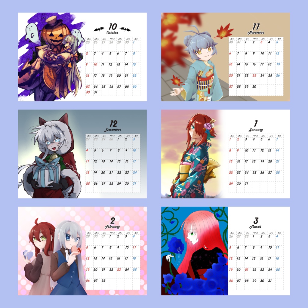 【卓上カレンダー】2022年度カレンダー