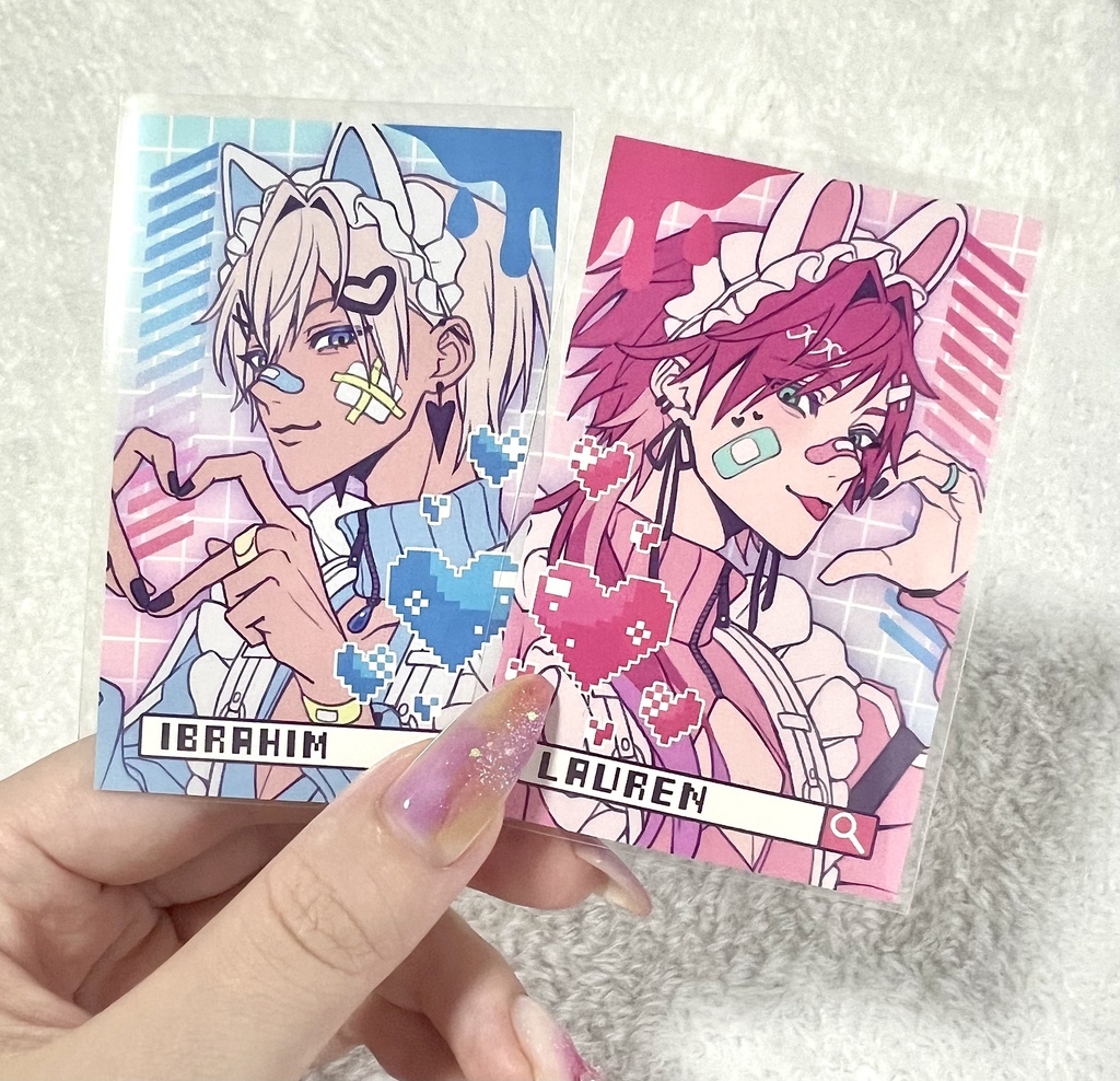 《 非公式 》ジャージメイド ステッカー&カード