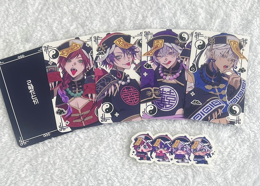 《非公式》だとかキョンシー イラストカード