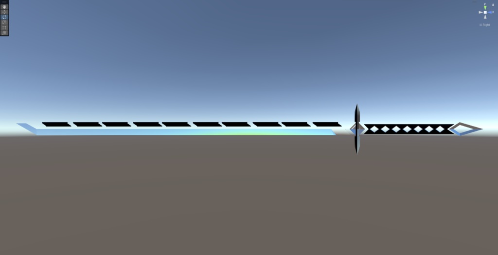 Tear of a crystal soul (Straight blade katana)