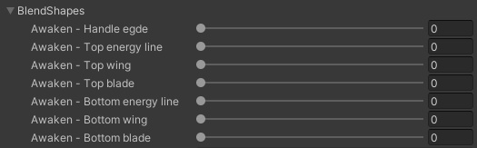 Void fragment - Energy sword