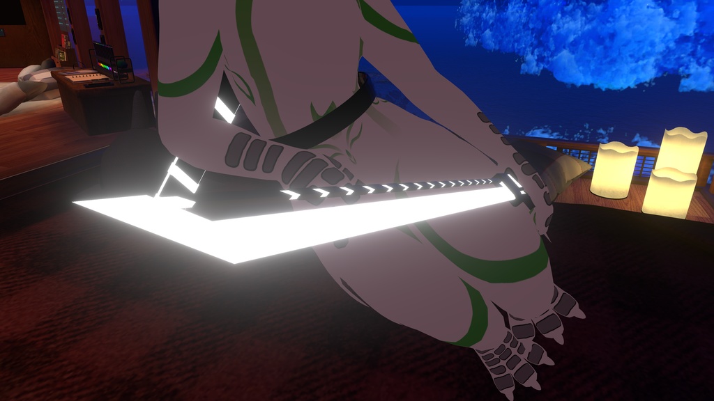 Trailess visitor - Sword / Machete