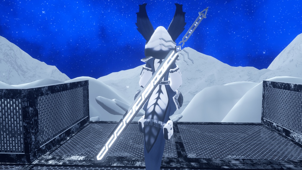 Silverborn - Claymore / Great sword