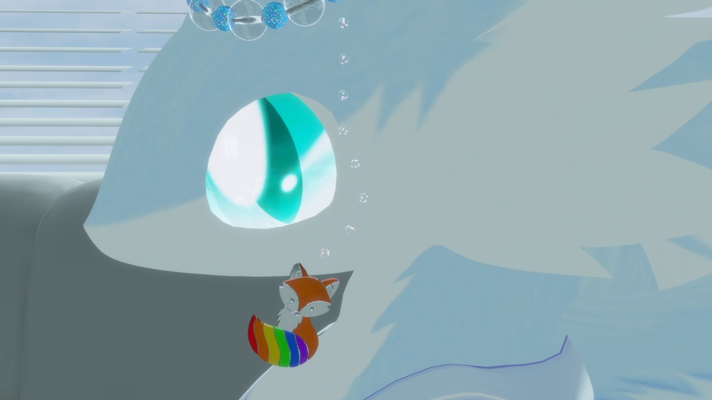 [FREE / 無料] LGBT Fox pin + Fox chain - Accessory {UPDATED} - Crystal ...