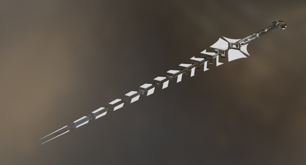 Silver Spine - One-handed sword