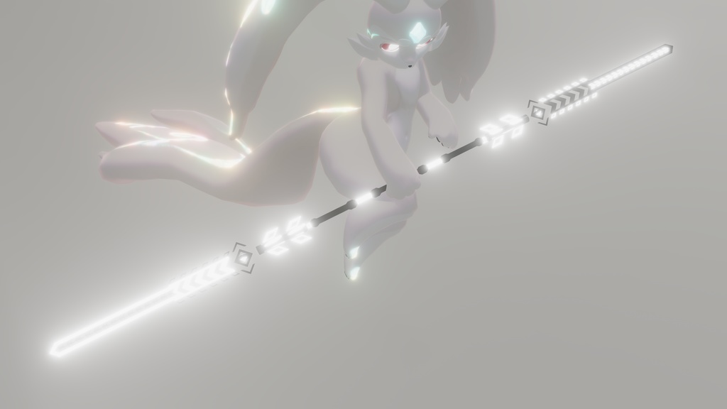 Silver Dance - Double-headed melee