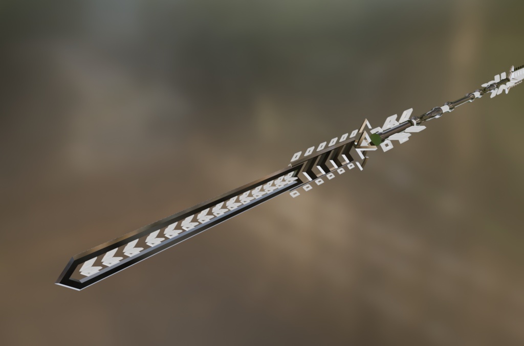 Silver Dance - Double-headed melee