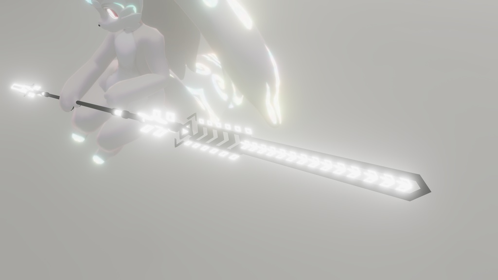 Silver Dance - Double-headed melee