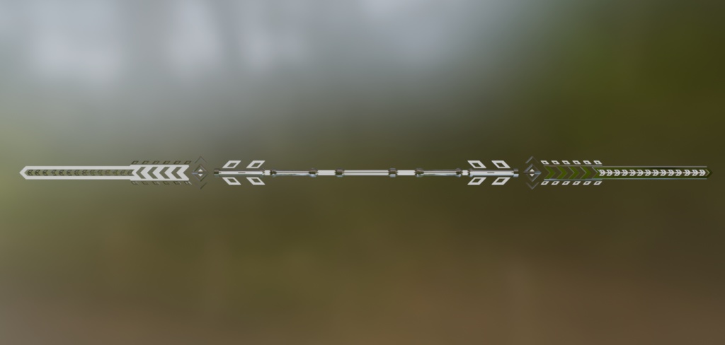 Silver Dance - Double-headed melee